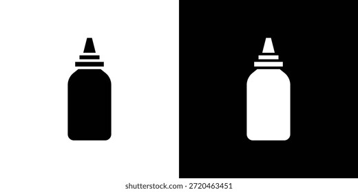 Conjunto de iconos de salsa. iconos vectoriales diseñados en estilo relleno