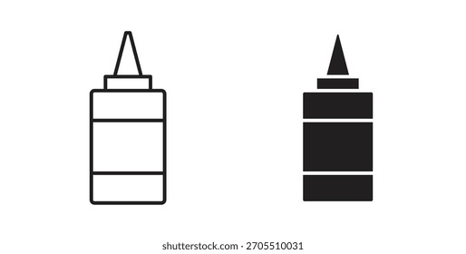 Iconos de salsa para uso Diseño web, logotipo. Ilustración de símbolo.