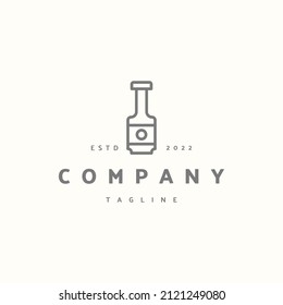 Sauce premium icon sign symbol. Hipster vintage logo design vector illustration