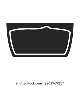 Sauce vector black icon. Vector illustration seasoning on white background. Isolated black illustration icon of sauce.