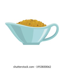 Sauce vector cartoon icon. Vector illustration seasoning on white background. Isolated cartoon illustration icon of sauce.