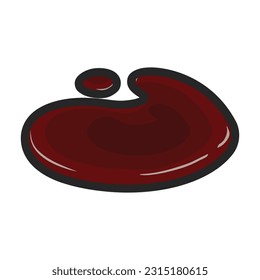 Sauce vector cartoon icon. Vector illustration seasoning on white background. Isolated cartoon illustration icon of sauce.