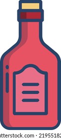 sauce vector concept on white background. isolated illustration icon