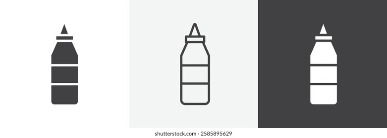 Sauce vector icons collection graphic designs for ui designs