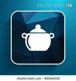 saucepan food menu kitchen soup pot vector design cooking.