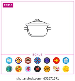 Saucepan icon 