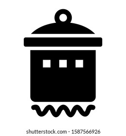 saucepan icon isolated sign symbol vector illustration - high quality black style vector icons