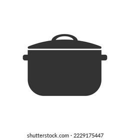 Saucepan icon. Kitchenwave vector ilustration.