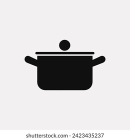 Icono de Saucepa - Ilustración vectorial simple