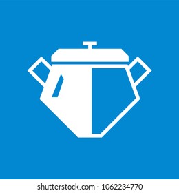 saucepan  icon vector