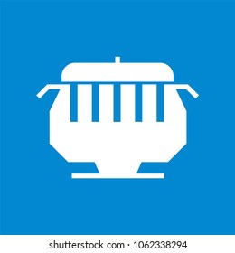 saucepan  icon vector