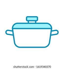 saucepan icon vector design template