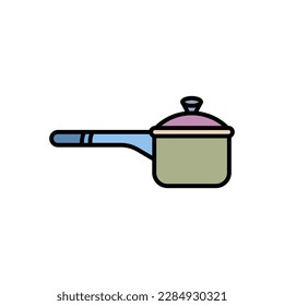 saucepan icon vector design templates\