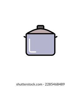 saucepan icon vector design templates 