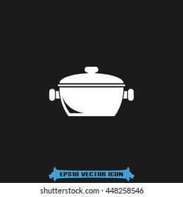 saucepan icon vector illustration