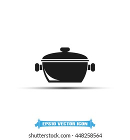 saucepan icon vector illustration