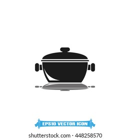 saucepan icon vector illustration