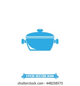 saucepan icon vector illustration