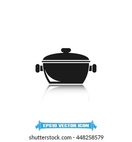 saucepan icon vector illustration