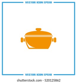 saucepan icon vector illustration