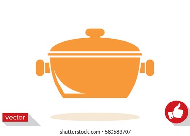 saucepan icon vector illustration