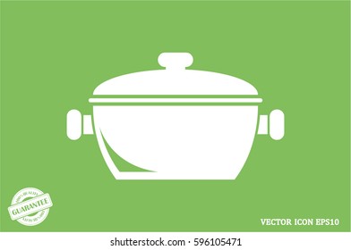 saucepan icon vector illustration