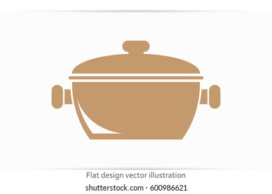 saucepan icon vector illustration