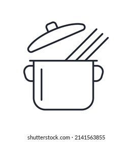 saucepan icons  symbol vector elements for infographic web