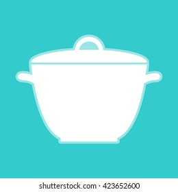 Saucepan simple Icon