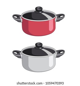 Saucepan Vector Illustration