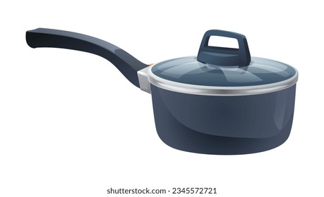 Vector saudicepano aislado sobre fondo blanco. Ilustración de dibujos animados de objetos de cocina