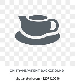 saucer icon. saucer design concept from Kitchen collection. Simple element vector illustration on transparent background.