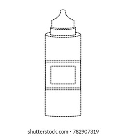 Sauces bottle isolated