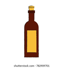 Sauces bottle isolated