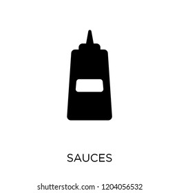 Sauces icon. Sauces symbol design from Restaurant collection. Simple element vector illustration on white background.