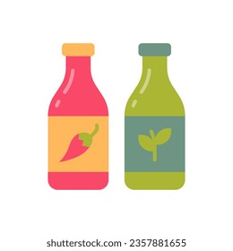 Sauces icon in vector. Illustration