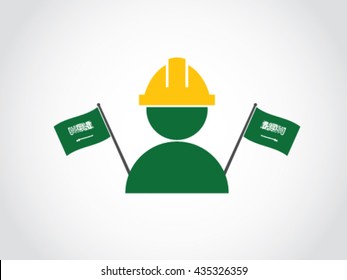 Saudi Arabia Construction Worker