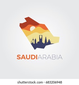 Saudi Arabia Creative Logo 