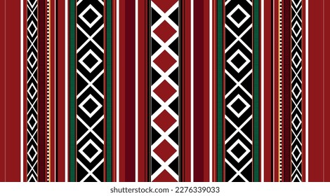 Saudi Arabia culture pattern illustration . Traditional art vector.