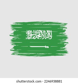 Saudi-Arabien-Flagge - Vektorgrafik