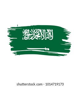 Saudi Arabia flag, vector illustration