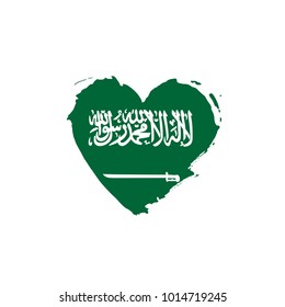 Saudi Arabia flag, vector illustration