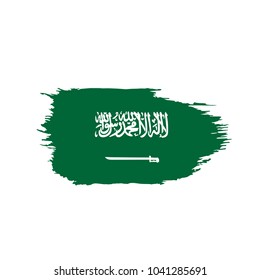 Saudi Arabia flag, vector illustration