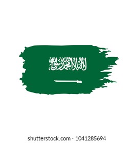 Saudi Arabia flag, vector illustration