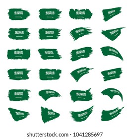 Saudi Arabia flag, vector illustration