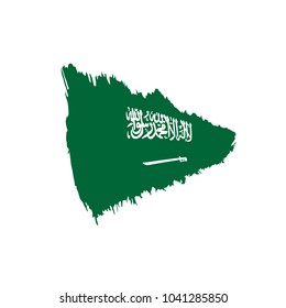 Saudi Arabia flag, vector illustration