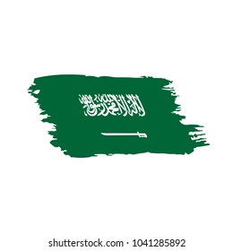 Saudi Arabia flag, vector illustration