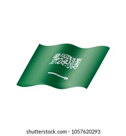 Saudi Arabia flag, vector illustration