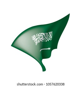 Saudi Arabia flag, vector illustration
