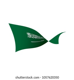 Saudi Arabia flag, vector illustration